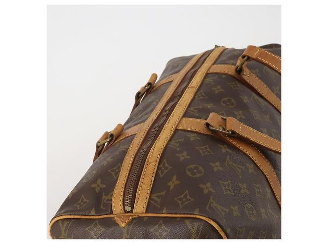 LOUIS VUITTON Monogram Sac Souple 35 Boston Bag M41626 LV Auth am12447 Monograma - vista 6