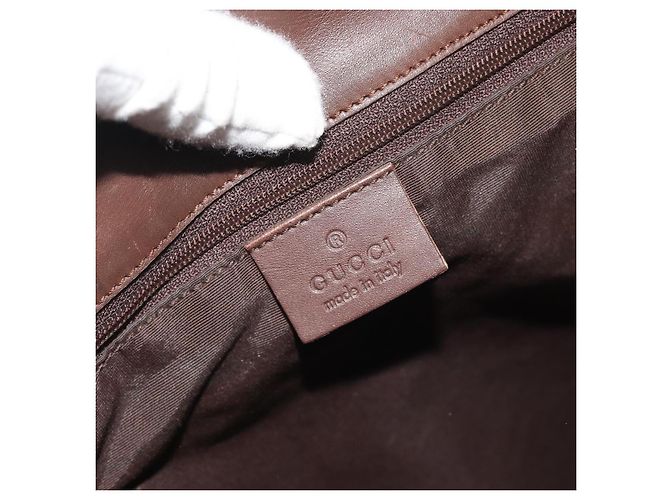 Borsa Tote GUCCI GG Canvas Pink Gold 002 1098 Auth 196324 - vista 16