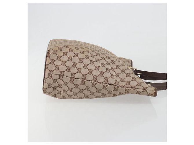 Borsa Tote GUCCI GG Canvas Pink Gold 002 1098 Auth 196324 - vista 4