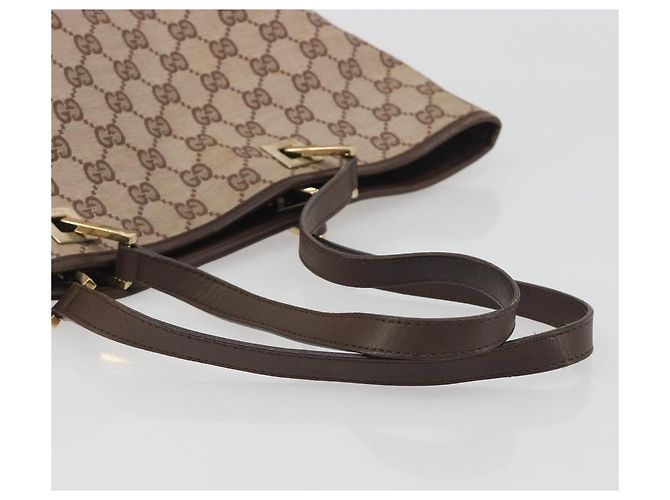 Borsa Tote GUCCI GG Canvas Pink Gold 002 1098 Auth 196324 - vista 7