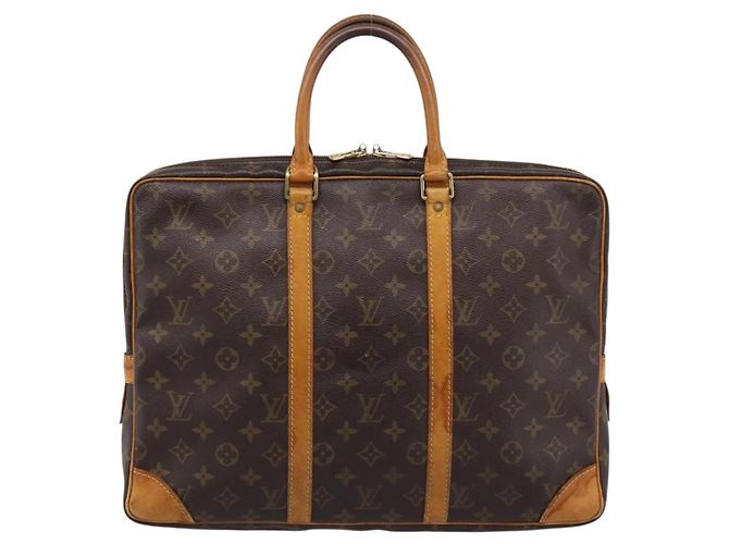 LOUIS VUITTON Monogram Porte Documents Voyage Business Bag M53361 LV Auth 200192 Monogramma - vista 13