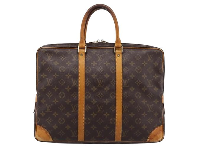 LOUIS VUITTON Monogram Porte Documents Voyage Business Bag M53361 LV Auth 200192 Monogramma - vista 2