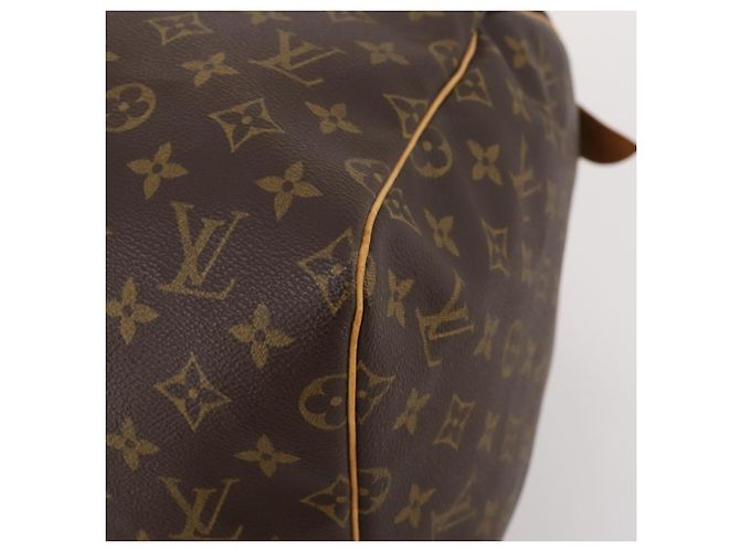 LOUIS VUITTON Monogram Keepall 55 Boston Bag M41424 LV Auth 196395V Monogramma - vista 14