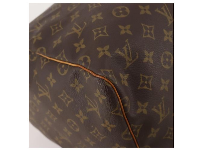 LOUIS VUITTON Monogram Keepall 55 Boston Bag M41424 LV Auth 196395V Monogramma - vista 15