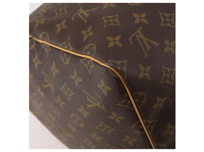 LOUIS VUITTON Monogram Keepall 55 Boston Bag M41424 LV Auth 196395V Monogramma - vista 17