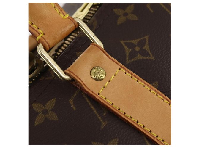 LOUIS VUITTON Monogram Keepall 55 Boston Bag M41424 LV Auth 196395V Monogramma - vista 18