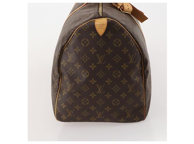 LOUIS VUITTON Monogram Keepall 55 Boston Bag M41424 LV Auth 196395V Monogramma - vista 4