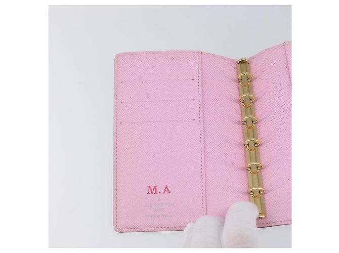 LOUIS VUITTON Monogram Multicolor Agenda PM Cover White R20896 LV Auth 199066 Blanc - vue 19