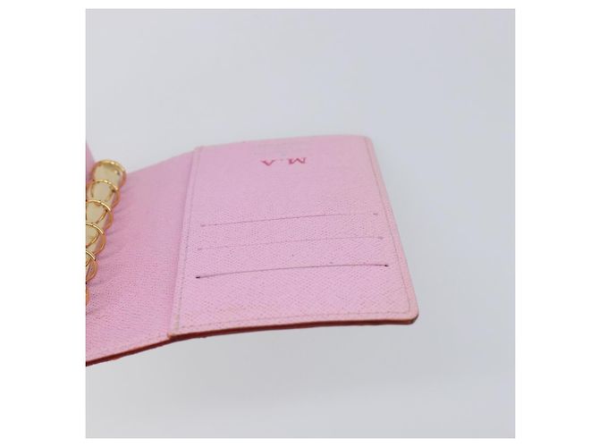 LOUIS VUITTON Monogram Multicolor Agenda PM Cover White R20896 LV Auth 199066 Blanc - vue 21
