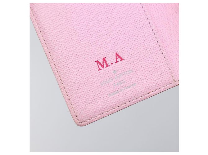 LOUIS VUITTON Monogram Multicolor Agenda PM Cover White R20896 LV Auth 199066 Blanc - vue 9