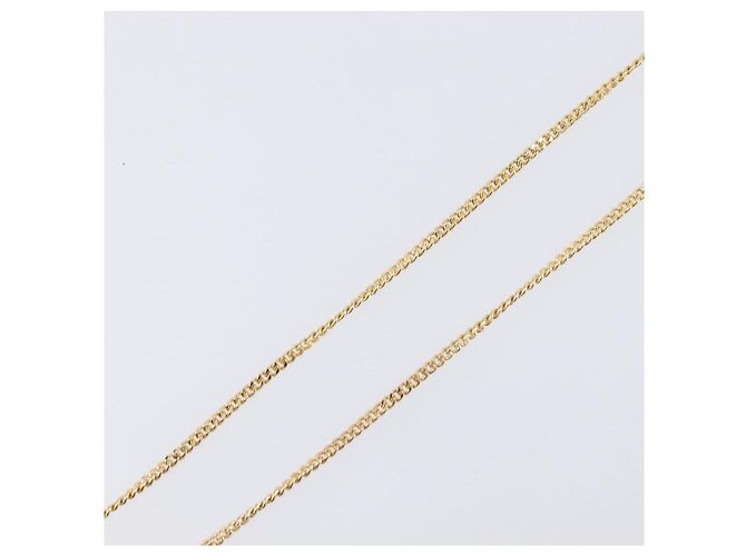 Collana Christian Dior metallo Gold Tone Auth 193448M - vista 11