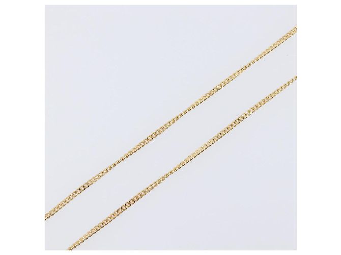 Collana Christian Dior metallo Gold Tone Auth 193448M - vista 5