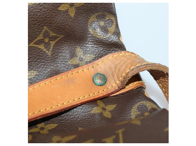 Borsa a tracolla LOUIS VUITTON Monogram Saumur 35 M42254 LV Auth BA14853 Monogramma - vista 20