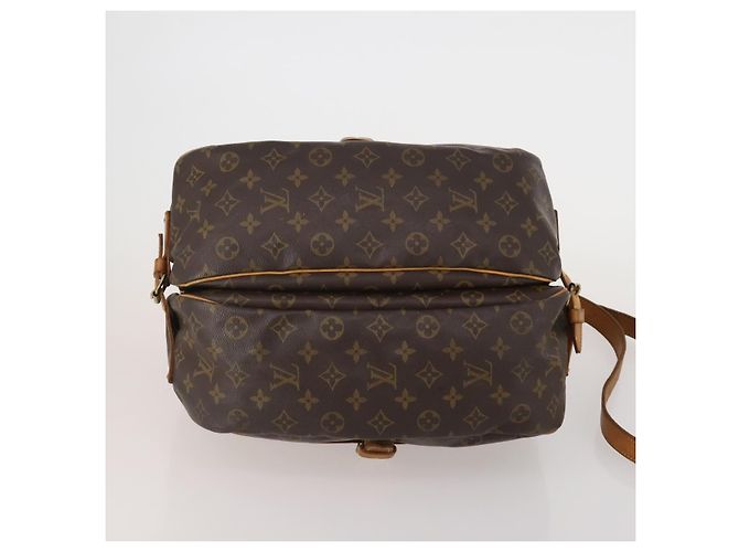 Borsa a tracolla LOUIS VUITTON Monogram Saumur 35 M42254 LV Auth BA14853 Monogramma - vista 5