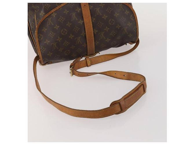 Borsa a tracolla LOUIS VUITTON Monogram Saumur 35 M42254 LV Auth BA14853 Monogramma - vista 7