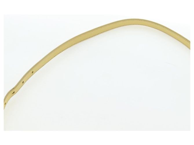 Sac à main PRADA Canvas 2way Gold Yellow Auth 197302V Doré Jaune - vue 18