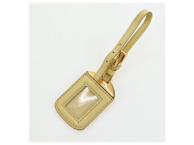 Sac à main PRADA Canvas 2way Gold Yellow Auth 197302V Doré Jaune - vue 33