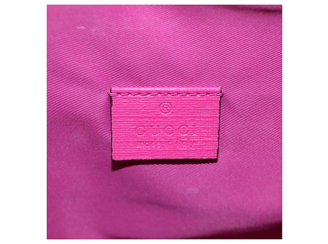 Borsa per bambini GUCCI GG Supreme PVC 2way Beige Silver 525518 Auth 196579SAM Argento - view 20