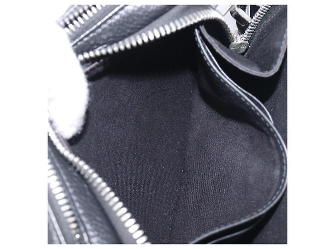 Borsa a Tracolla Christian Dior in Pelle Shawn Stussy Nero Argento Auth 196095M - view 21