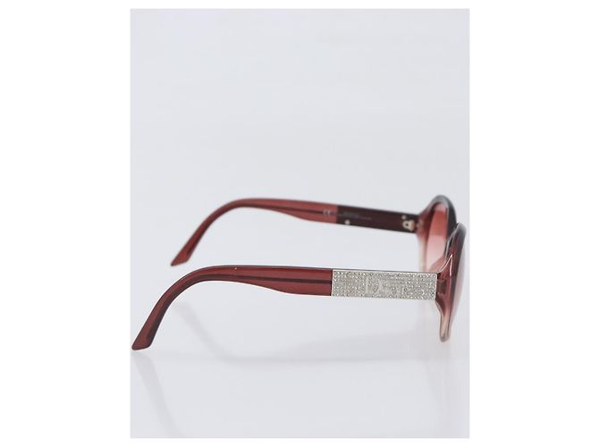 Occhiali da sole Christian Dior plastica Red Auth BA15188 Rosso - vista 5