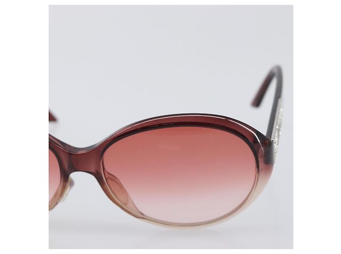 Occhiali da sole Christian Dior plastica Red Auth BA15188 Rosso - vista 7