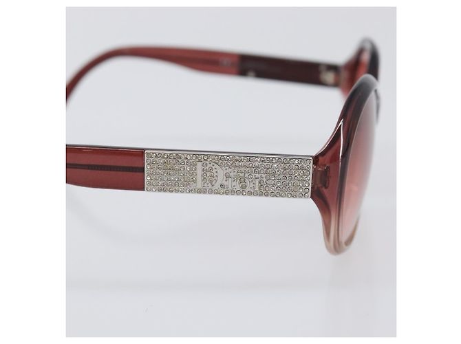 Occhiali da sole Christian Dior plastica Red Auth BA15188 Rosso - vista 8