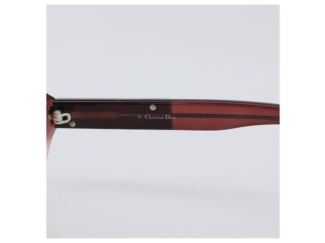 Occhiali da sole Christian Dior plastica Red Auth BA15188 Rosso - vista 9