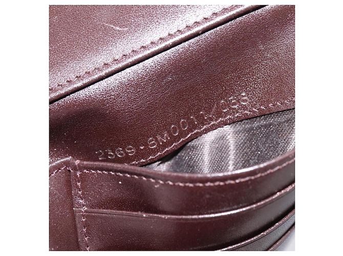 FENDI Zucca Canvas Trifold Wallet Brown Silver 8M0011 Auth 200165A Silvery - view 11