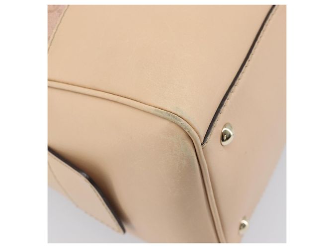 Borsa Boston GUCCI GG Canvas Lovely Pink Gold Auth 197628 Rosa D'oro - vista 13