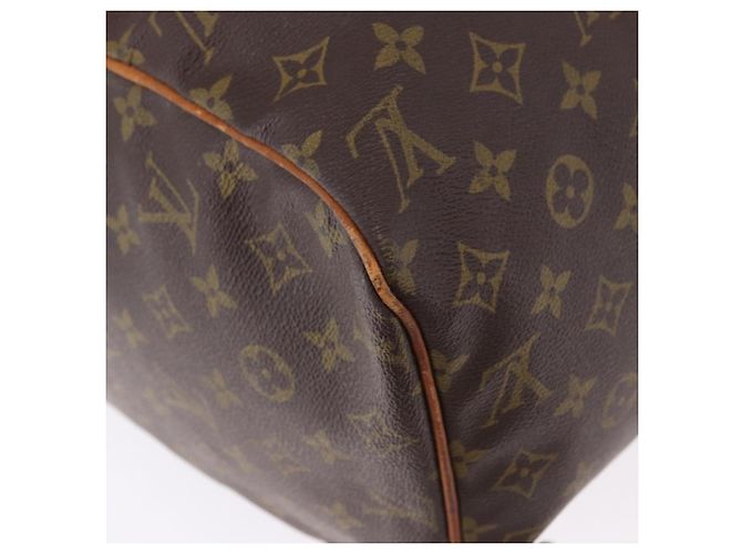 LOUIS VUITTON Monogram Sac Souple 45 Boston Bag M41624 LV Auth ka5852 Monogramma - vista 17