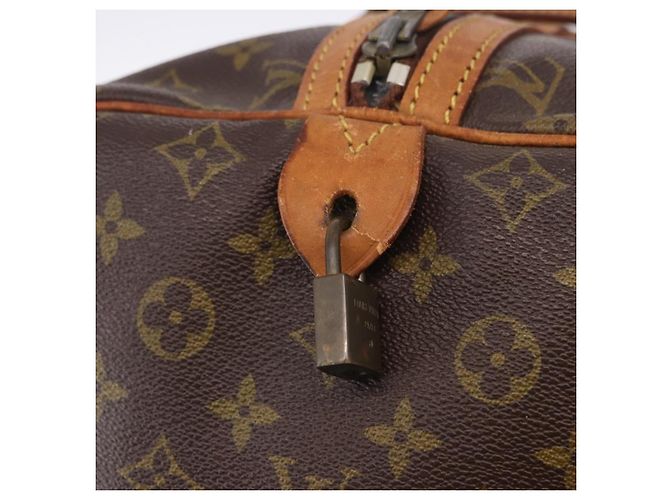 LOUIS VUITTON Monogram Sac Souple 45 Boston Bag M41624 LV Auth ka5852 Monogramma - vista 19