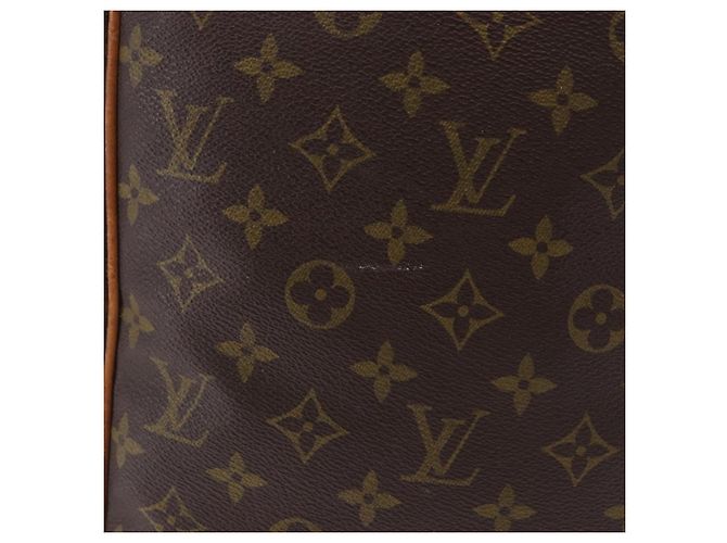 LOUIS VUITTON Monogram Sac Souple 45 Boston Bag M41624 LV Auth ka5852 Monogramma - vista 4