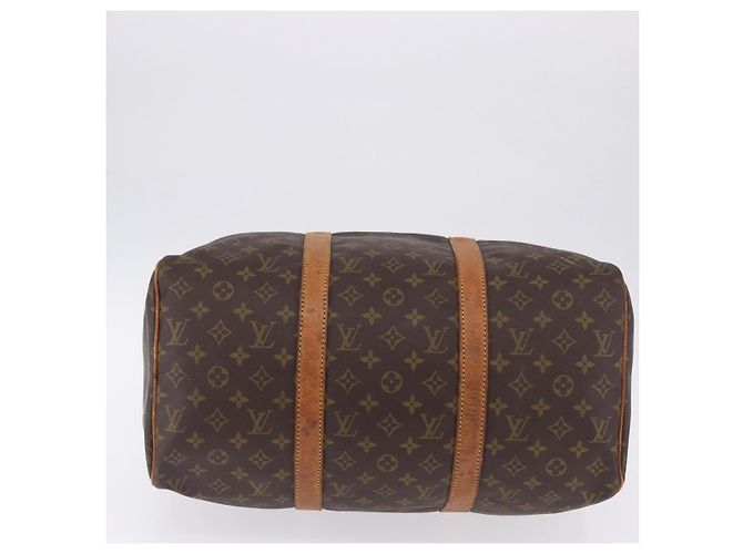 LOUIS VUITTON Monogram Sac Souple 45 Boston Bag M41624 LV Auth ka5852 Monogramma - vista 6