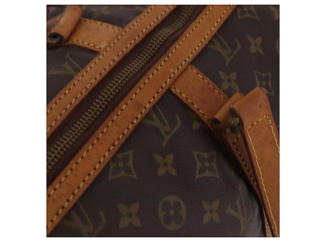 LOUIS VUITTON Monogram Sac Souple 45 Boston Bag M41624 LV Auth ka5852 Monogramma - vista 8