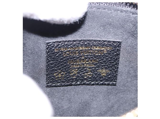 LOUIS VUITTON Empreinte Panda Mini Pochette Accessoires M13824 LV Auth 170873SM Negro Monograma - vista 10