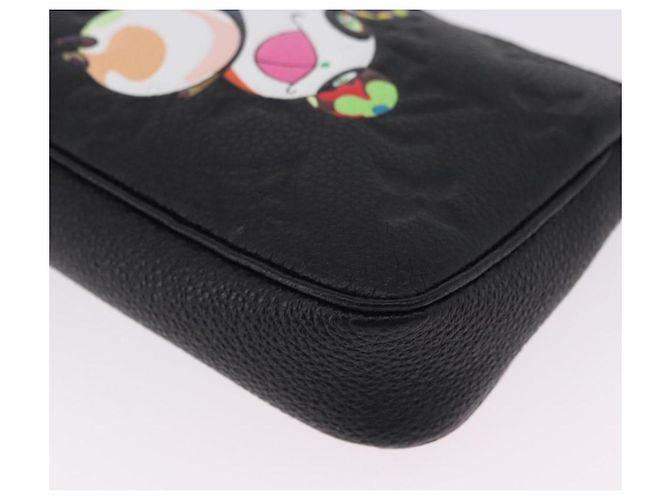 LOUIS VUITTON Empreinte Panda Mini Pochette Accessoires M13824 LV Auth 170873SM Negro Monograma - vista 15