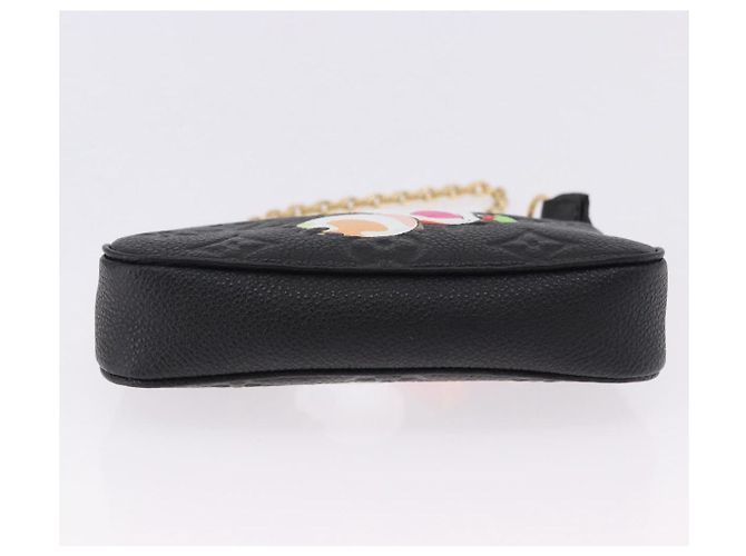 LOUIS VUITTON Empreinte Panda Mini Pochette Accessoires M13824 LV Auth 170873SM Negro Monograma - vista 5