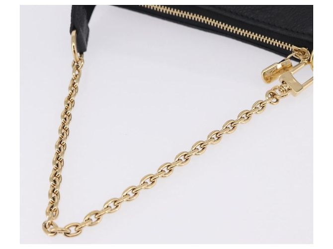 LOUIS VUITTON Empreinte Panda Mini Pochette Accessoires M13824 LV Auth 170873SM Negro Monograma - vista 7