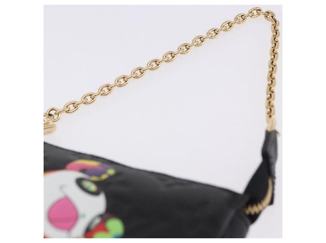 LOUIS VUITTON Empreinte Panda Mini Pochette Accessoires M13824 LV Auth 170873SM Negro Monograma - vista 8
