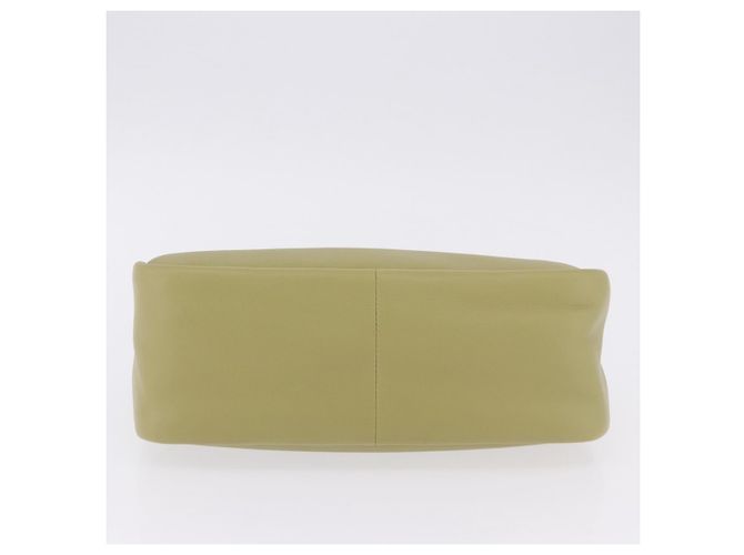 Borsa a tracolla PRADA Darling in pelle Verde Gold Auth 197336SAM D'oro - vista 5