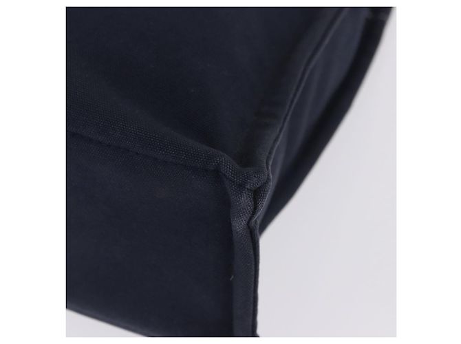 Hermès Borsa HERMES Fourre Tout MM Canvas Navy Silver Auth BA15383 Argento Blu navy - vista 11