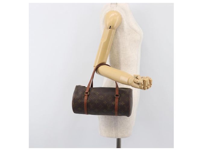 Borsa a mano LOUIS VUITTON Monogram Papillon 26 M51366 LV Auth 200654 Monogramma - vista 20