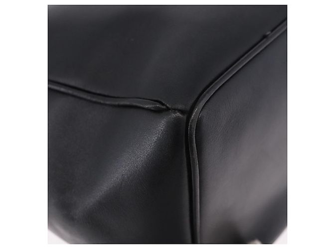 Borsa Christian Dior in pelle nera e oro Auth 197734 Nero D'oro - vista 12