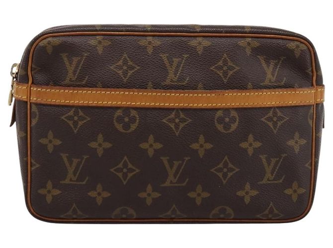 LOUIS VUITTON Monogram Compiegne 23 Clutch Bag M51847 LV Auth 200130 Monogramma - vista 13