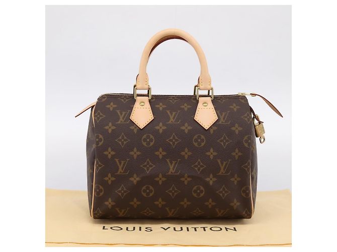 LOUIS VUITTON Monogram Speedy 25 Hand Bag M41528 LV Auth 196878SAM Monogramma - vista 12
