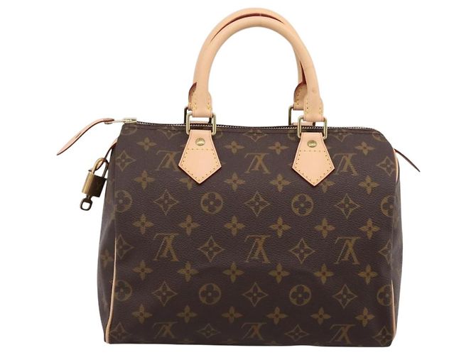 LOUIS VUITTON Monogram Speedy 25 Hand Bag M41528 LV Auth 196878SAM Monogramma - vista 2