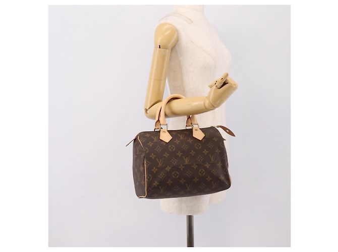 LOUIS VUITTON Monogram Speedy 25 Hand Bag M41528 LV Auth 196878SAM Monogramma - vista 23