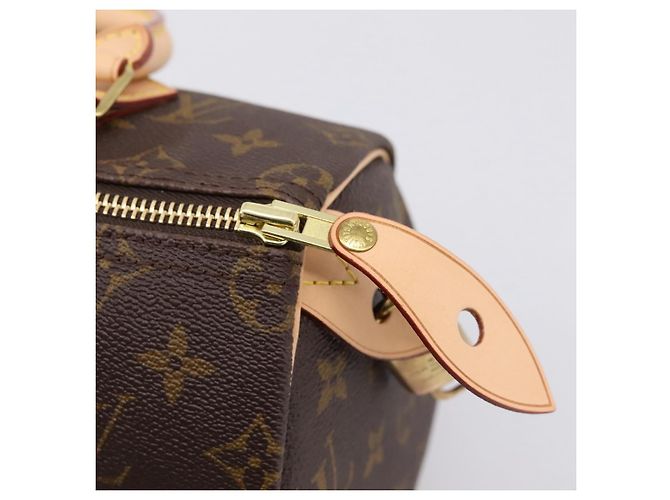 LOUIS VUITTON Monogram Speedy 25 Hand Bag M41528 LV Auth 196878SAM Monogramma - vista 9
