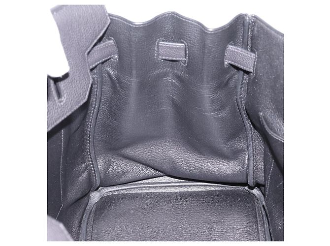 Hermès Borsa a mano HERMES Birkin 35 in pelle Togo Nero Argento Auth SW2762SM - vista 26