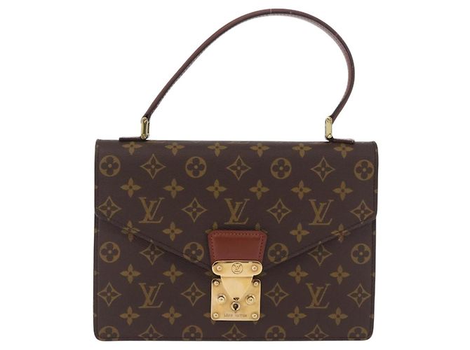 Borsa a mano LOUIS VUITTON Monogram Concorde M51190 LV Auth 197840 Monogramma - vista 13